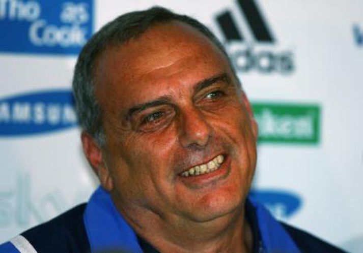 Avram Grant, þjálfari Chelsea.