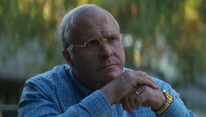 Christian Bale í hlutverki Dick Cheney.