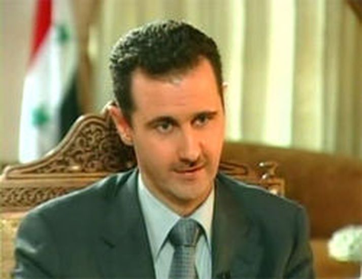 Bashar al-Assad, forseti Sýrlands.