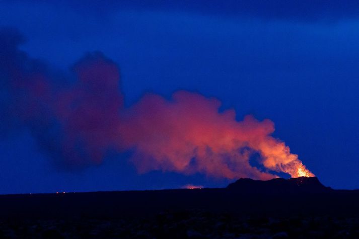 Eldgosið hefur staðið í nokkrar vikur en er nú að öllum líkindum lokið.