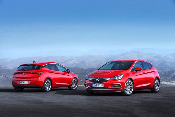 Opel Astra er margverðlaunar bíll.