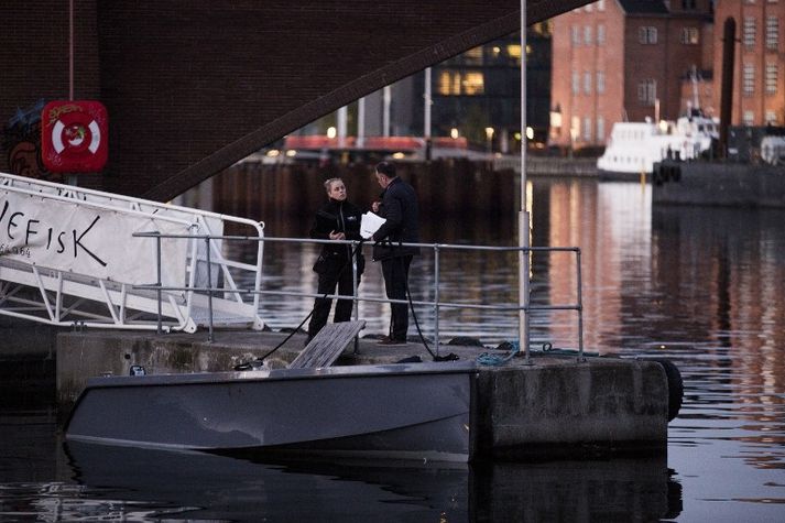 Slysið varð við Langebro við Íslandsbryggju í Kaupmannahöfn.