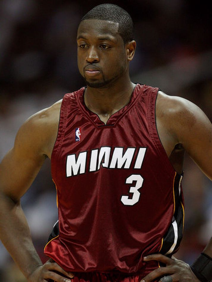 Dwyane Wade, leikmaður Miami Heat í NBA-deildinni.