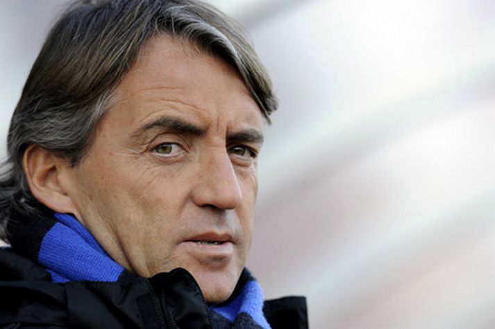 Roberto Mancini, fyrrum knattspyrnustjóri Inter.