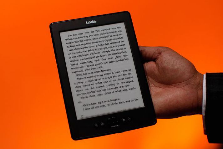 Amazon Kindle er ein vinsælasta rafbókin á markaðnum.