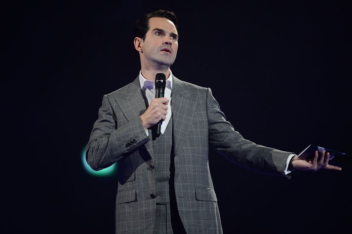 Jimmy Carr er eldhress náungi.