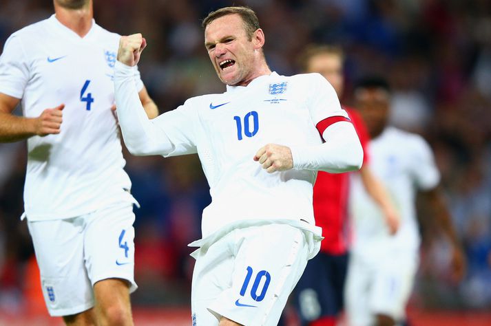 Wayne Rooney verður í fótboltavikunni með Englandi.