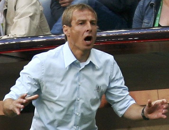 Jurgen Klinsmann er ánægður með lífið í dag, enda er lið hans að leika betur en nokkur hefði geta ímyndað sér