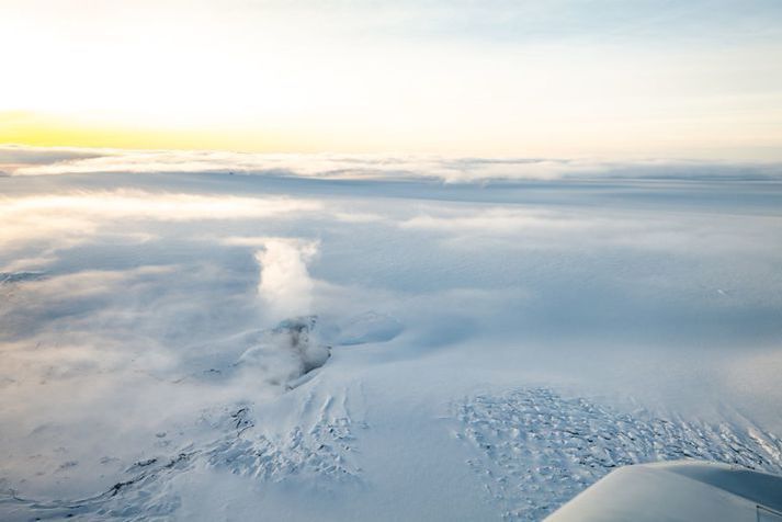 Jarðskjálftahrina hófst í Bárðarbungu klukkan 06:08 í morgun. Myndin er úr safni.