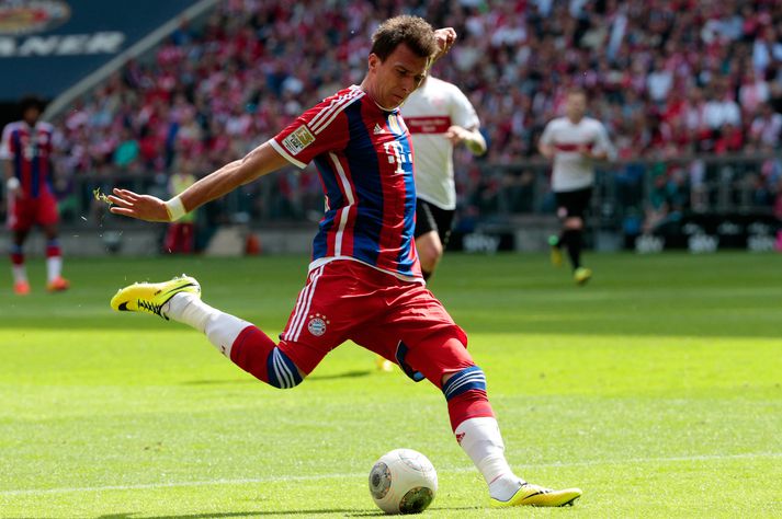 Mario Mandzukic er á förum frá Bayern Munchen.