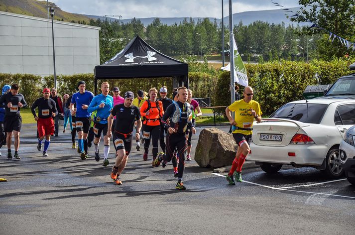 Tindahlaup Mosfellsbæjar fer fram í dag í tilefni bæjarhátíðarinnar Í túninu heima.