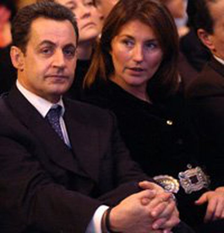 Nicolas og Cecilia Sarkozy