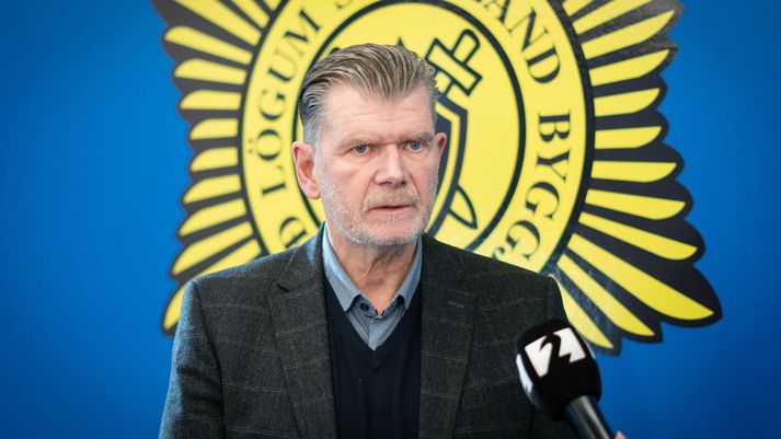 Grímur Grímsson, yfirlögregluþjónn hjá miðlægri rannsóknardeild lögreglu.