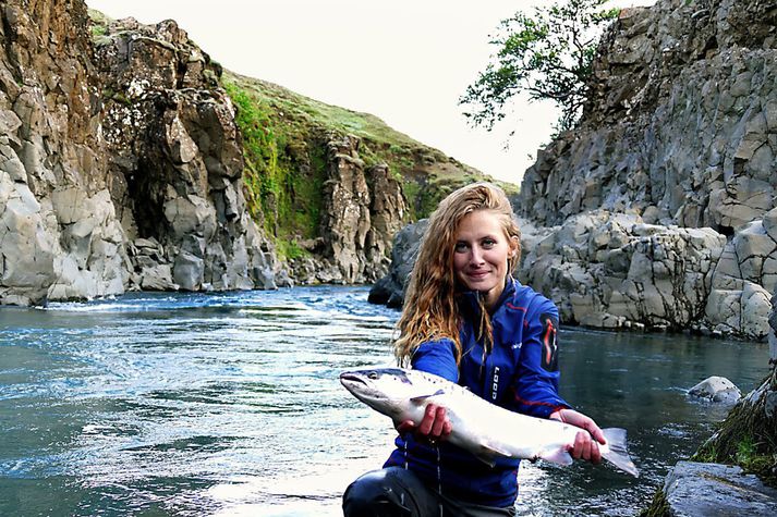 Valgerður hefur farið út um allan heim til að renna fyrir fisk, svo sem Skotlands, Mexíkó, Grænlands og Belíss. Hún horfir löngunaraugum til Rússlands núna.