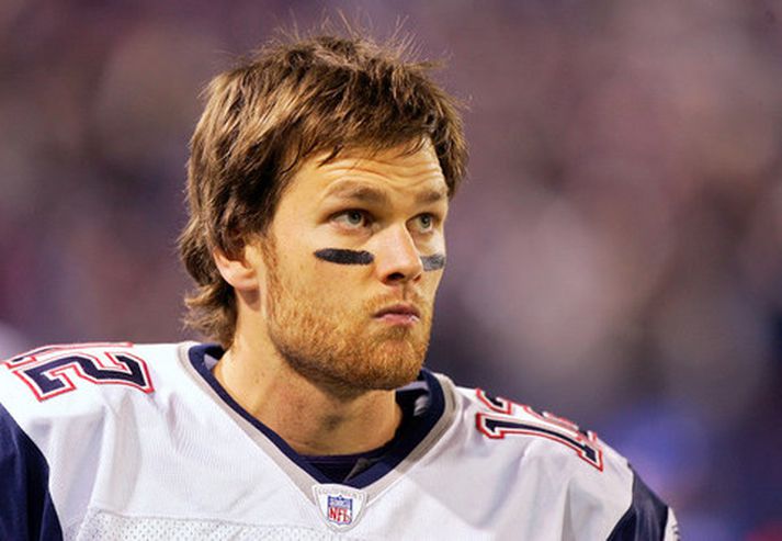 Tom Brady, leikstjórnandi New England.