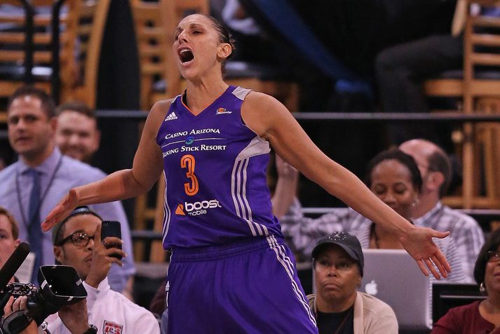 Diana Taurasi er mjög litríkur og skemmtilegur leikmaður.