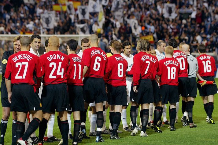 Manchester United tapaði 1-3 á móti Real Madrid í síðasta leik liðanna á Spáni.