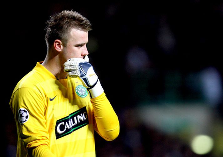 Artur Boruc, landsliðsmarkvörður Pólverja og leikmaður Celtic í Skotlandi.