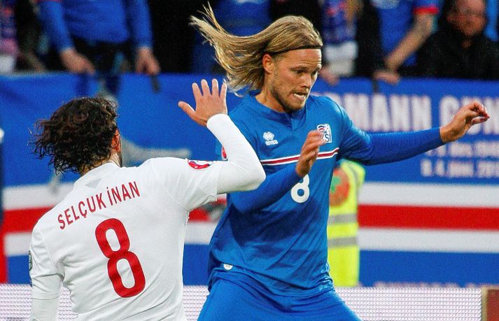 Birkir Bjarnason verður væntanlega á ferðinni með landsliðinu í nóvember.