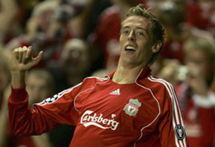 Peter Crouch er erfiður viðureignar í vítateignum