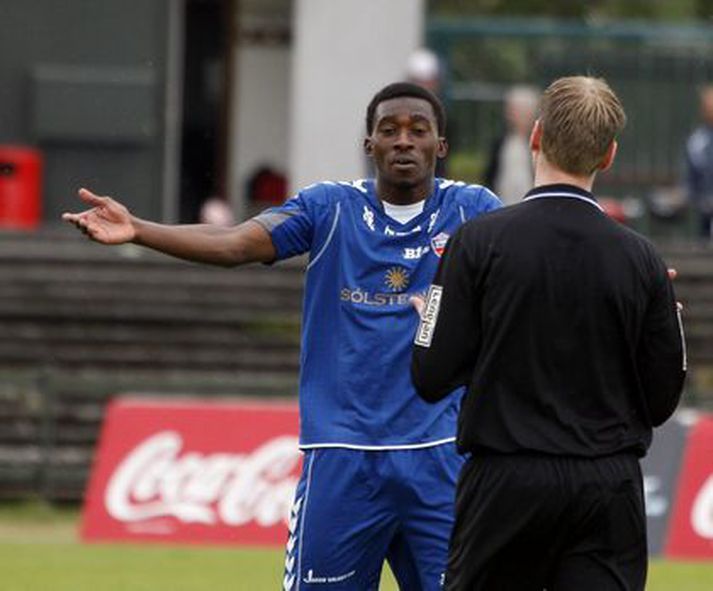 Tomi Ameobi, leikmaður BÍ/Bolungarvíkur. Mynd/Anton