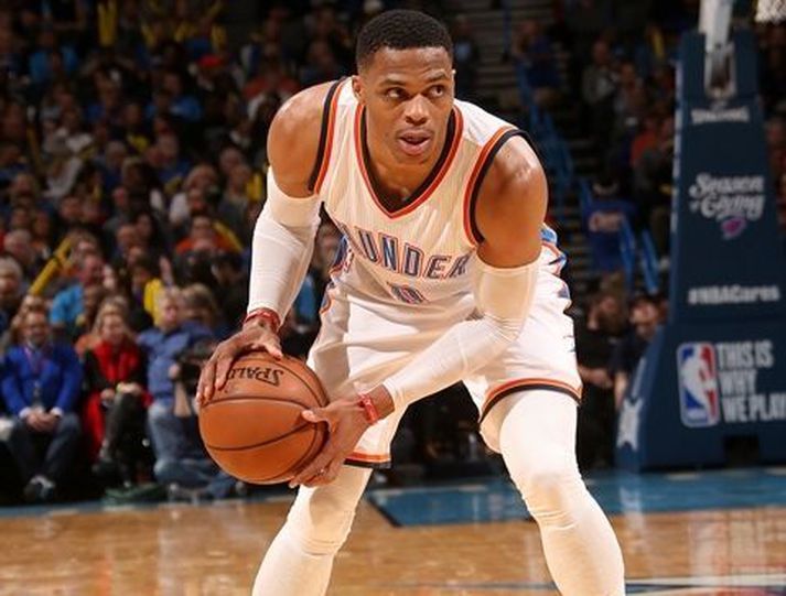 Westbrook hefur verið ótrúlegur á tímabilinu.