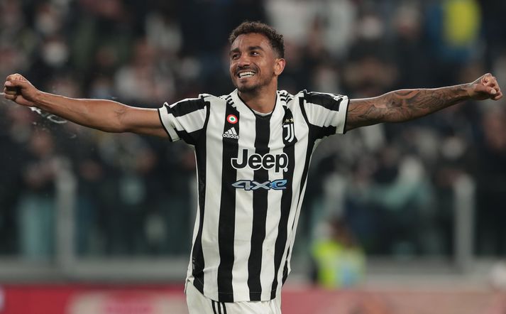Danilo reyndist hetja Juventus í kvöld.