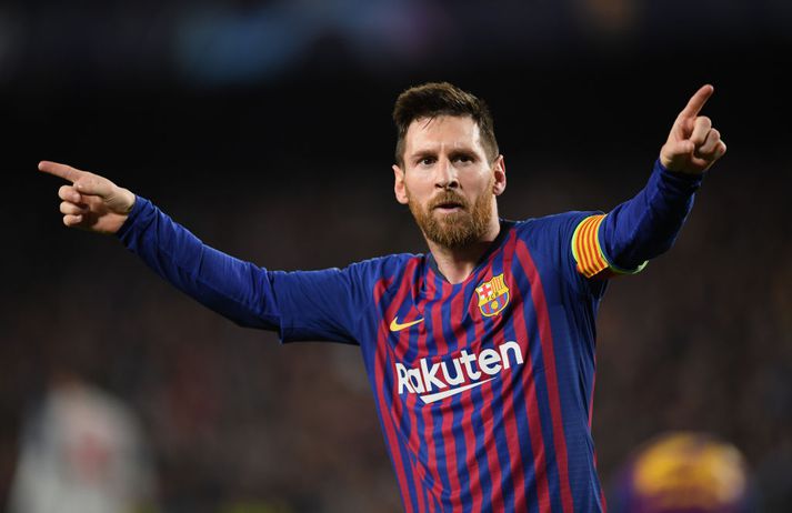 Messi hefur skorað mörg glæsileg mörk í treyju Barcelona.
