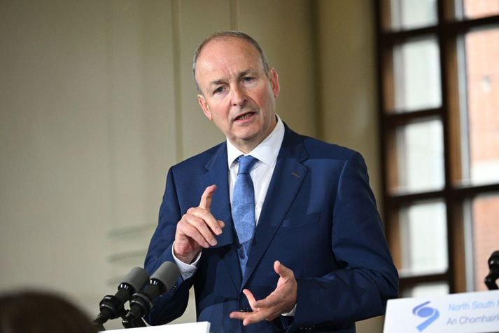 Micheal Martin gegndi embætti forsætisráðherra á árunum 2020 til 2022.