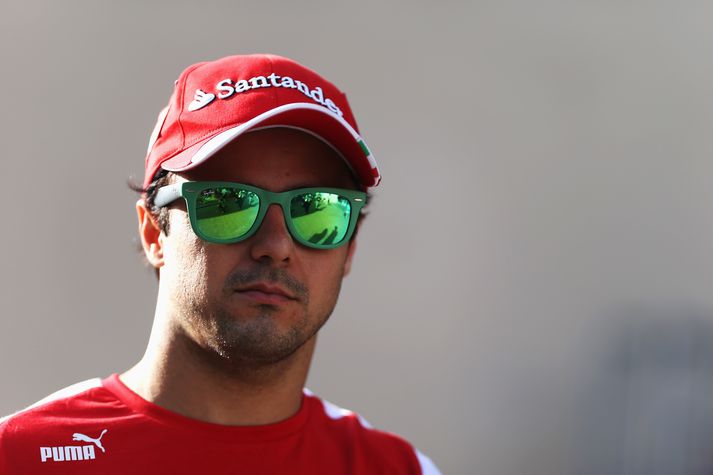 Felipe Massa í litum Ferrari.