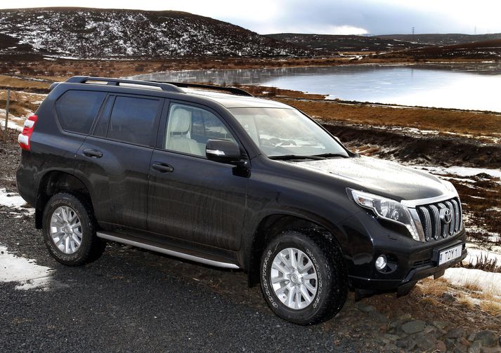 Toyota Land Cruiser er lítið útlitsbreyttur frá síðustu árgerð.