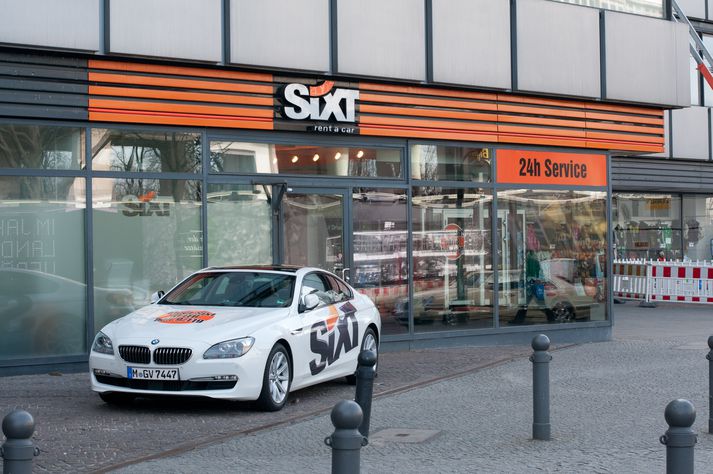 Sixt bílaleiga í Þýskalandi.