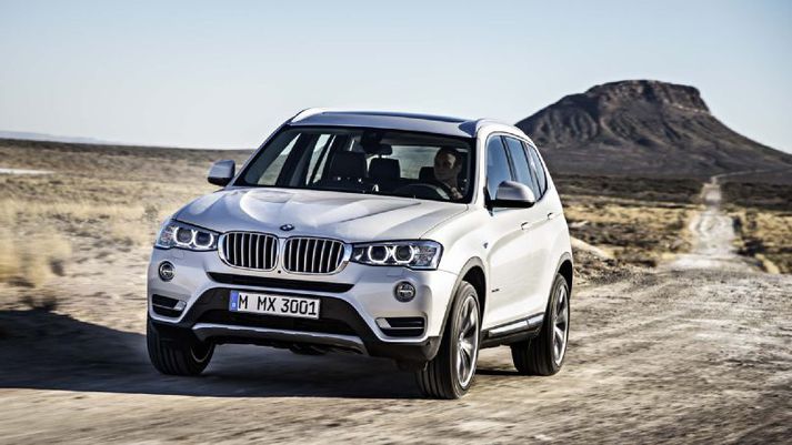 Lagleg andlitslyfting BMW X3.