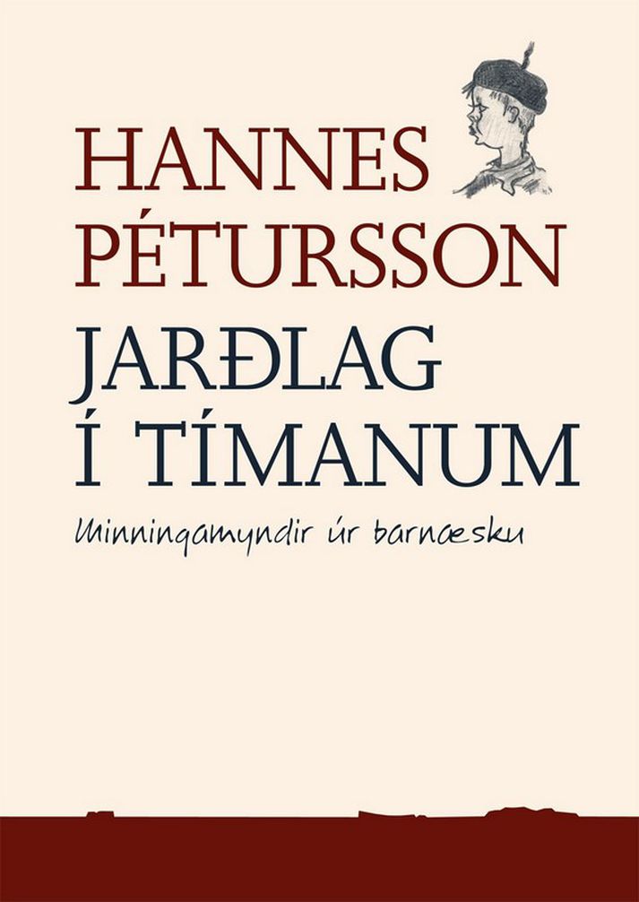 Jarðlag í tímanum eftir Hannes Pétursson.