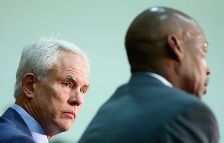 Mitch Kupchak ásamt Byron Scott, þjálfara Lakers.