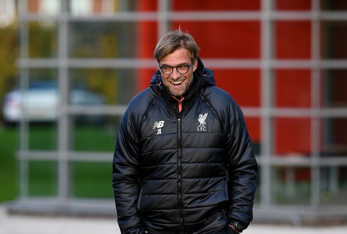 Klopp hefur það gott þessa dagana.