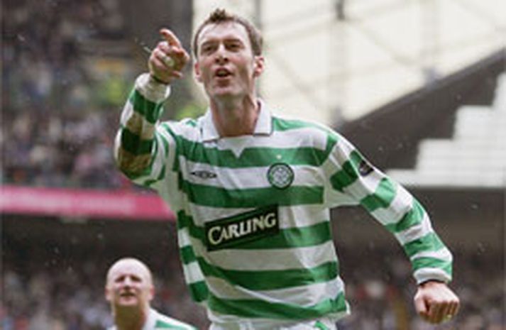 Chris Sutton gerði garðinn frægan á Englandi áður en hann gekk í raðir Celtic í Skotlandi.