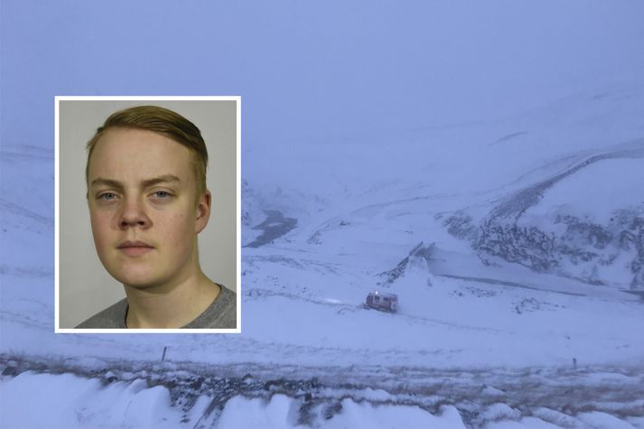Lögreglan á Norðurlandi eystra birti mynd af Leif Magnusi á Facebook-síðu sinni nú fyrir hádegi.