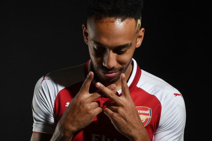 Pierre-Emerick Aubameyang er kominn til Arsenal.