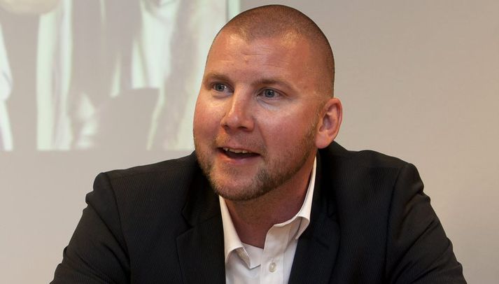 Peter Öqvist tók við íslenska landsliðinu í sumar.