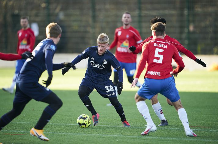 Hákon Arnor Haraldsson samdi við FC København fyrir tveimur árum.