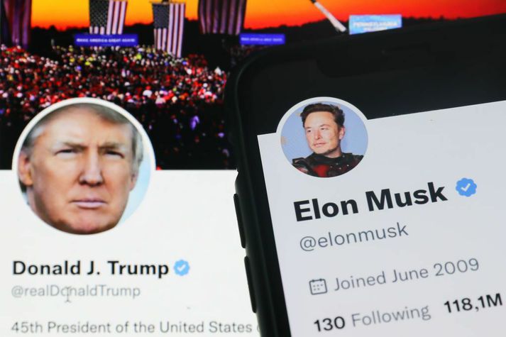 Musk og Trump fóru um víðan völl en á sama tíma og forsetinn fyrrverandi réðist á Kamölu Harris sagði hann hana fallega á nýrri forsíðu Time og líkti henni við eiginkonu sína.