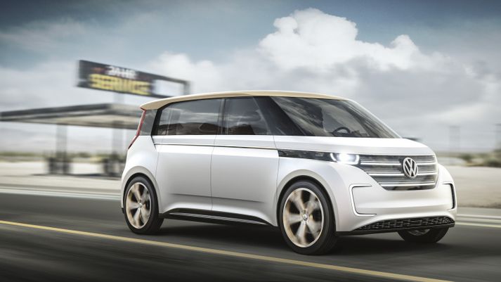 Ef til vill verður Volkswagen BUDD-e Concept einn þeirra rafmagnsbíla sem standa mun á pöllunum í París.