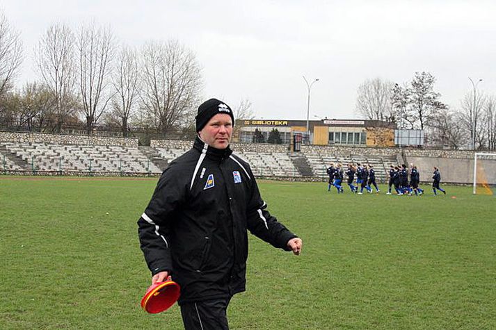 Þorlákur Árnason stýrir U-17 ára liði Íslands.