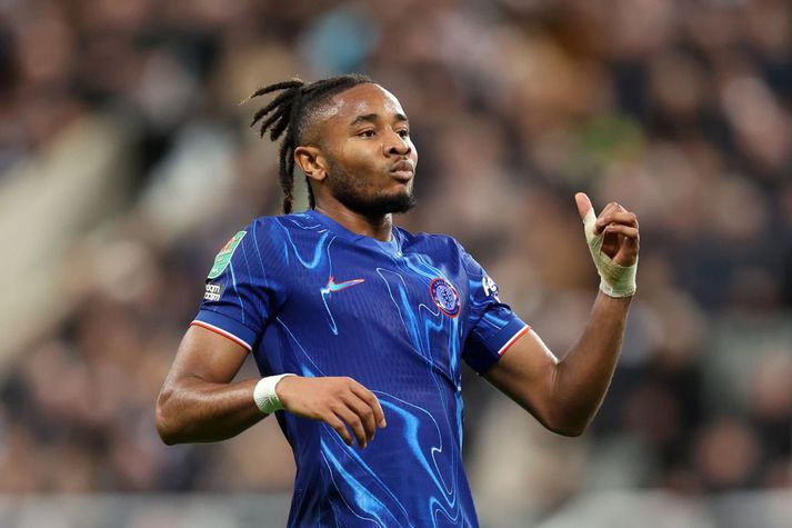 Christopher Nkunku hefur skorað sex mörk í fimm Evrópuleikjum fyrir Chelsea á tímabilinu. 