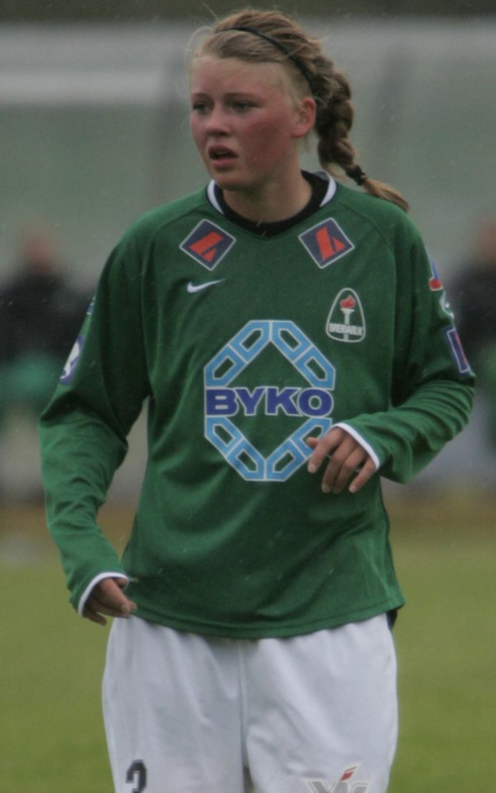 Hlín Gunnlaugsdóttir, fyrirliði Breiðabliks.