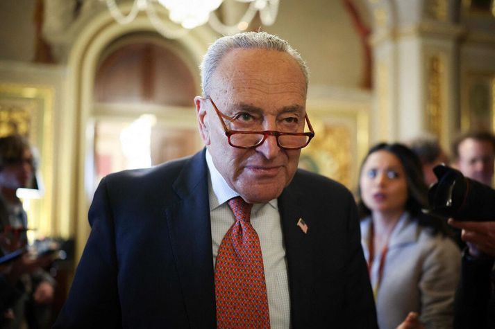 Chuck Schumer, leiðtogi Demókrata í öldungadeild Bandaríkjaþings.