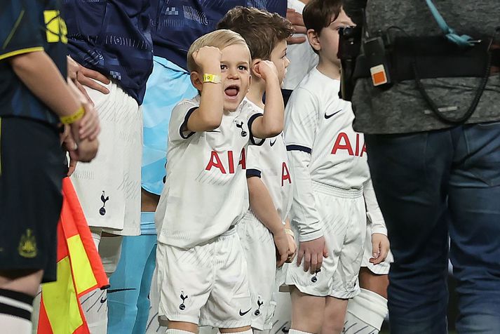 Ralph var í miklu stuði fyrir leik Tottenham Hotspur og Newcastle United á Tottenham Hotspur Stadium