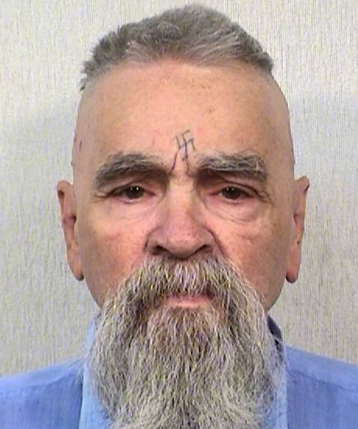 Charles Manson var neitað um reynslulausn í tólfta sinn árið 2012.