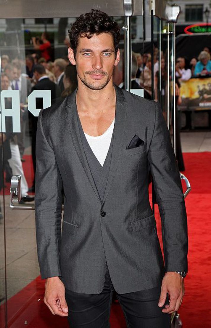 David Gandy segist ekki hafa gaman af því að vinna með Gisele Bundchen.